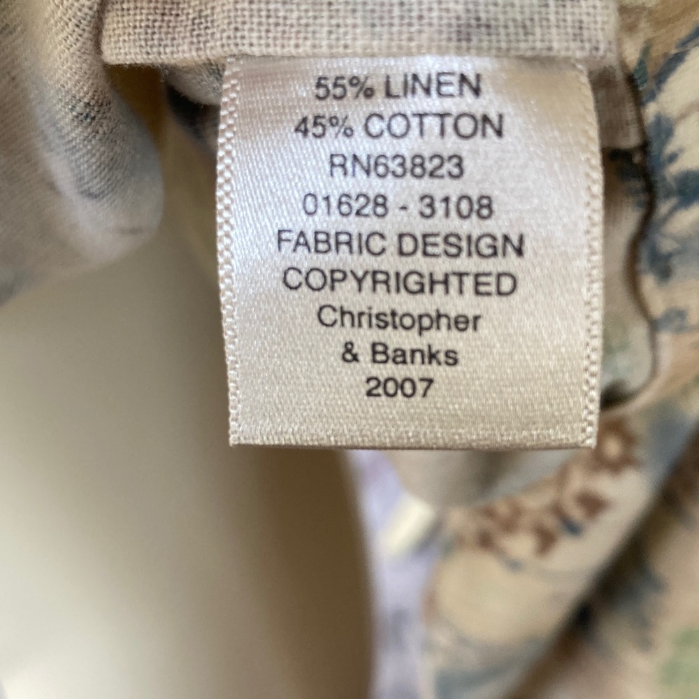 Christopher & Banks Floral Jacket (M) - Picture 8 of 9